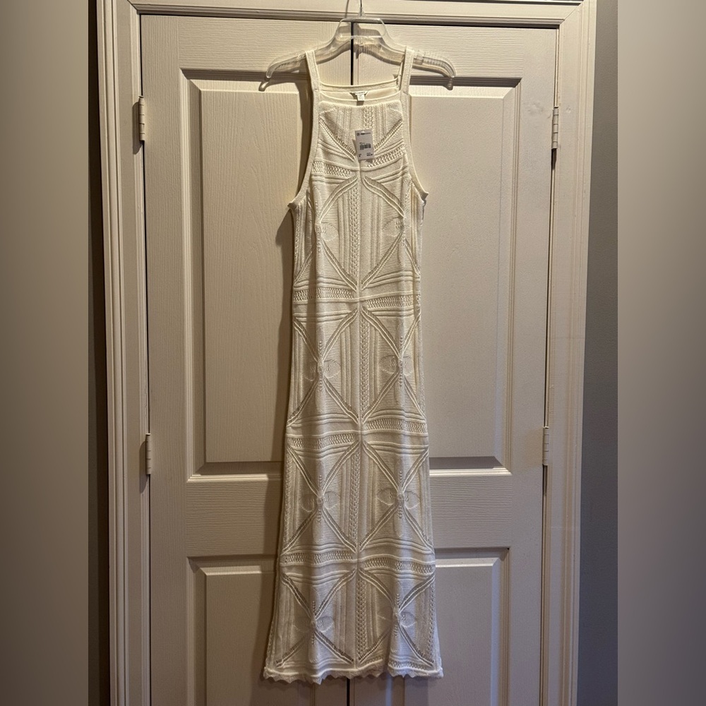 Versona Crochet Sleeveless Maxi Sun Dress